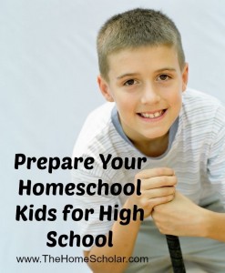 Prepare your child for high school