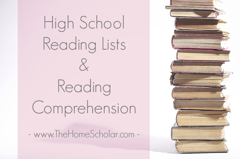 High School Reading Lists & Reading Comprehension HS Blog