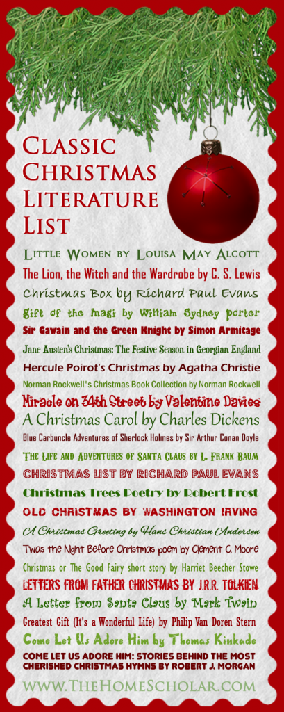 Christmas Reading List