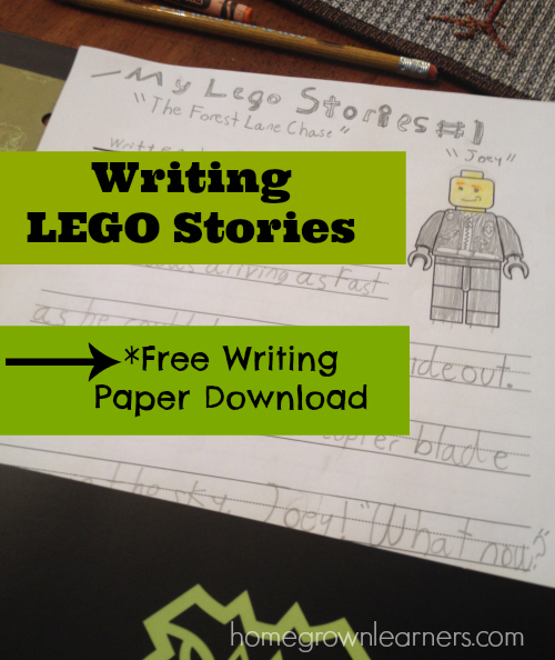 LEGO: Free Lego Themed Story Writing Printables