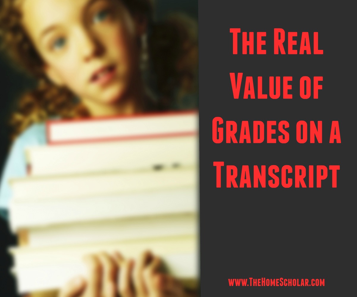 Value of Grades on Transcript