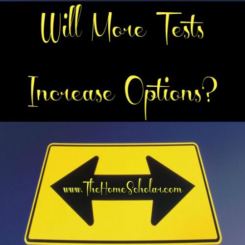 Will More Tests Increase Options @TheHomeScholar