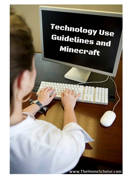 technology use guidelines and minecraft