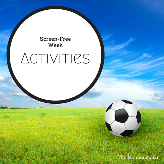 screen-free week activities